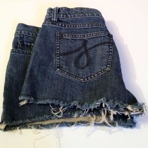 Juicy Couture Denim Cut-Off Shorts Size 27